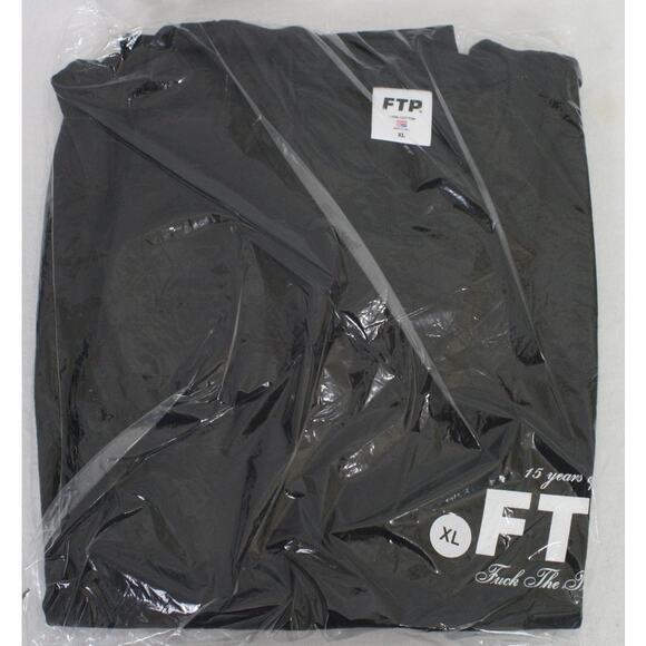 FTP 15 Year Anniversary Logo Tee Black XL NEW - Picture 1 of 2